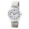 Clefer TE-AL149-WTS Analog Women's Waterproof Metal Band Silver Wrist Watch,