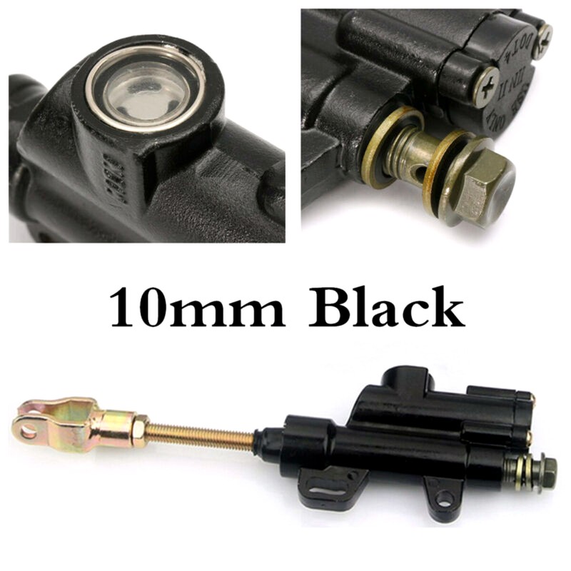 10mm Metal Rear Brake Master Cylinder Pump for Dirt Bike