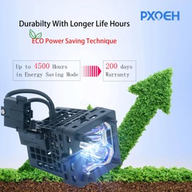 PXOEH XL-5200 (foco original OEM) lámpara de TV para Sony KDS-50A2000 KDS-60A2000 KDS-60A2020 KDS-60A3000 KDS-50A2020 KDS-55A2000 KDS-55A2020 KDS-5A30A30 00 KDS-55A3000