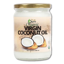 Organic JAS Certified Coconut Oil Organic 500 ml (509 g) (From Sri Lanka) Organic Extra Virgin Coconut Oil
