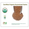 Certified Organic Buckwheat Kasha -Toasted-Non-GMO, Vegan, Bulk Hulled (10LB)