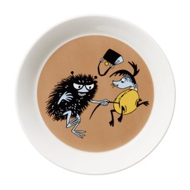 Moomin by ARABIA 1062216 Plate, Plate, 7.5 inches (19 cm), Classic Stinky (In-Action)