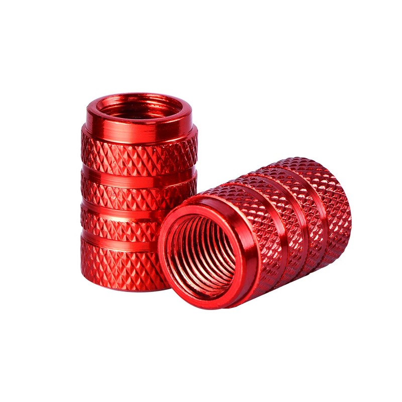 Tire Stem Valve Caps Aluminium Car Dustproof Caps Tire Wheel