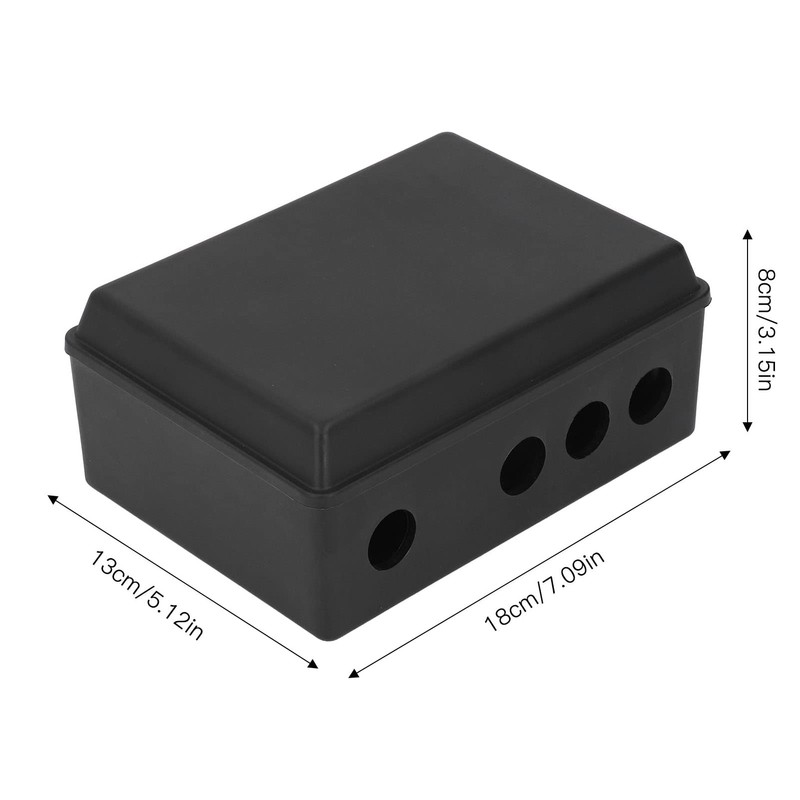 Winch Control Box, Black ABS High Strength Winch Control Protecting