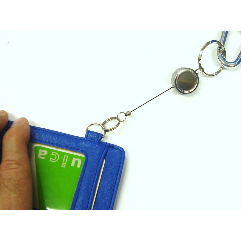 Includes 207 Reel Key Chain 2.4 inches (60 mm) Carabiner