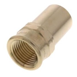 1-1/4" ProPress FTG x Female Street Bronze Adapter