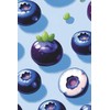 Blueberry Bliss Notebook – Glossy 3D Berry Cover – Lined