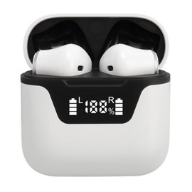 Voice Translator Earphones, Support 144 Languages Wireless Bluetooth Instant Voice Translation Device with Microphone 0.2S Real Time Translation Translator Headphones