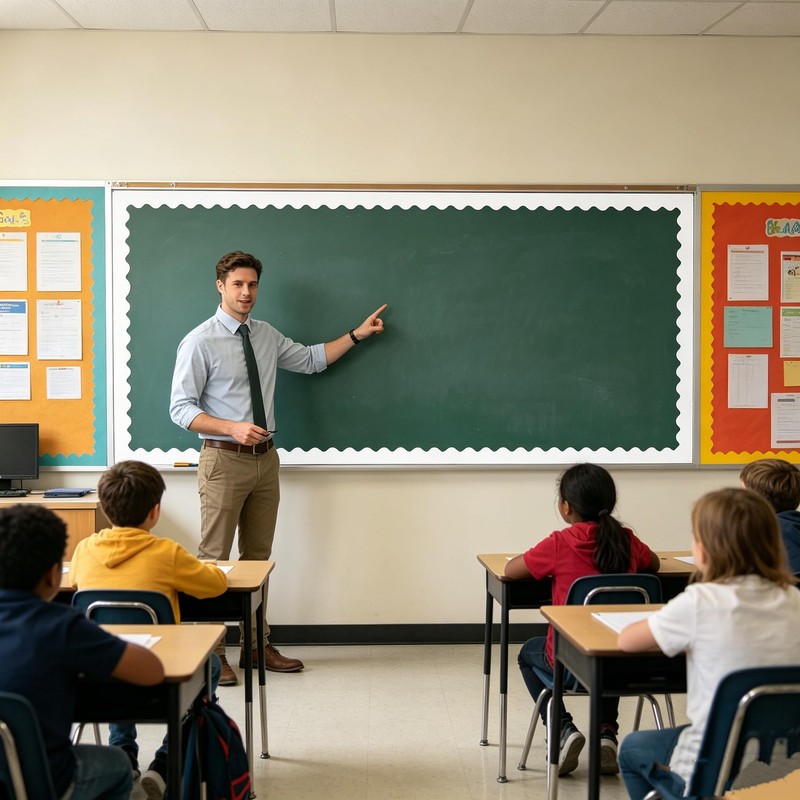 White Bulletin Board Borders Trim 32.8ft x 2.95",Durable Classroom,Office,Home,Party Decor,