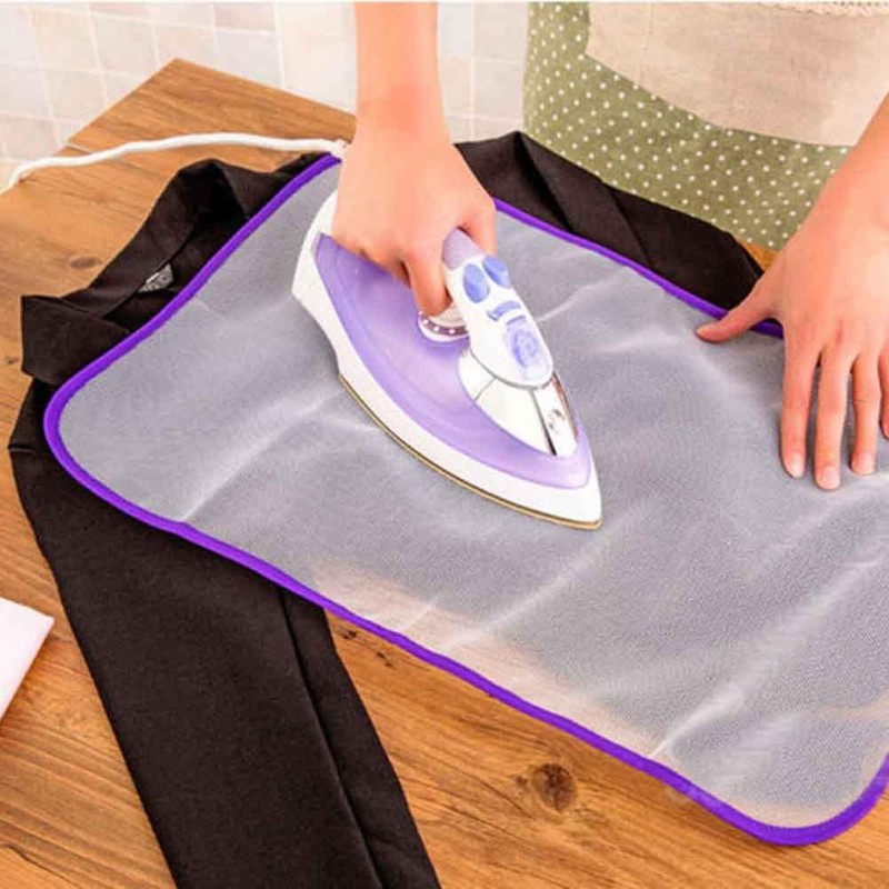 Mesh Ironing Cloth,2 PCS Protective Ironing Cloth Heat Resistant Mesh