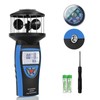 GOYERRNES Handheld Cup Anemometer with Compass, 93MPH Digital Wind Speed