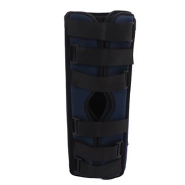 Knee Brace 3 Pad Design Strap Adjustable Strong Aluminum Strip Velvet Surface Knee Support Stabilizer