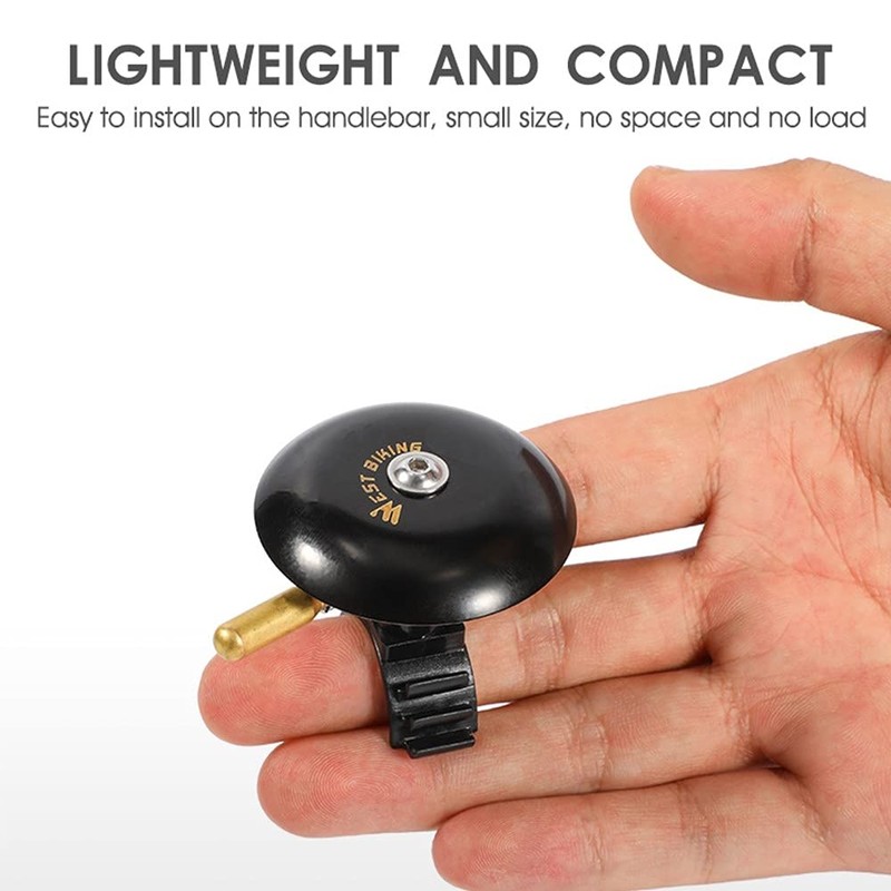 MiOYOOW Bicycle Bell, Retro Bicycle Bell for Road Bikes, Mountain