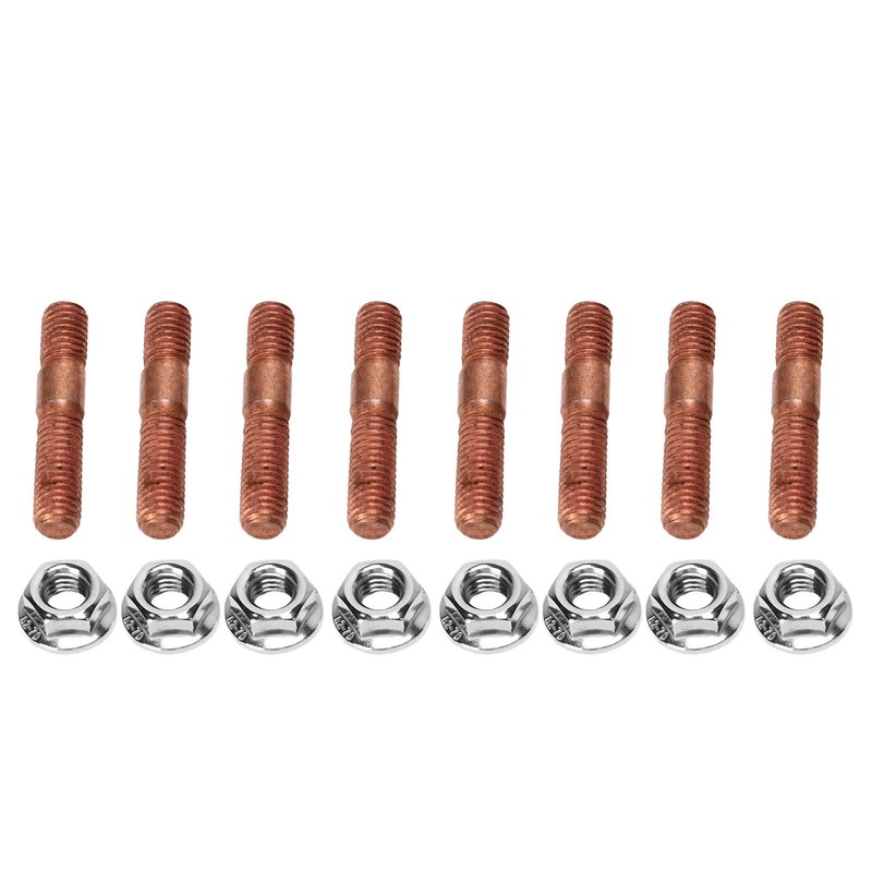 M8 1.25 Threaded Turbo Studs Kit High Pressure Resistant Exhaust