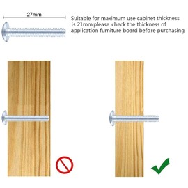 TERF® Traditional Brushed Nickel Cabinet Pull Handle 64mm Semi Circle Handle Pull Knob Including Fixing Screw for Use Window Drawer Cupboard Cabinet Wardrobe Door Gate - Pack of 1