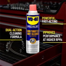 WD-40 Specialist Carb/Throttle Body & Parts Cleaner, 13.5 OZ [6-Pack]