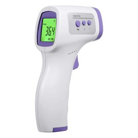 Poapo Temperature Gun Non Contact Handheld Infrared Thermometer High Precision Thermometer Industrial Temperature Meter