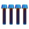 TIRYTU Titanium Bolts M6x25mm - Lightweight Design | Ideal for