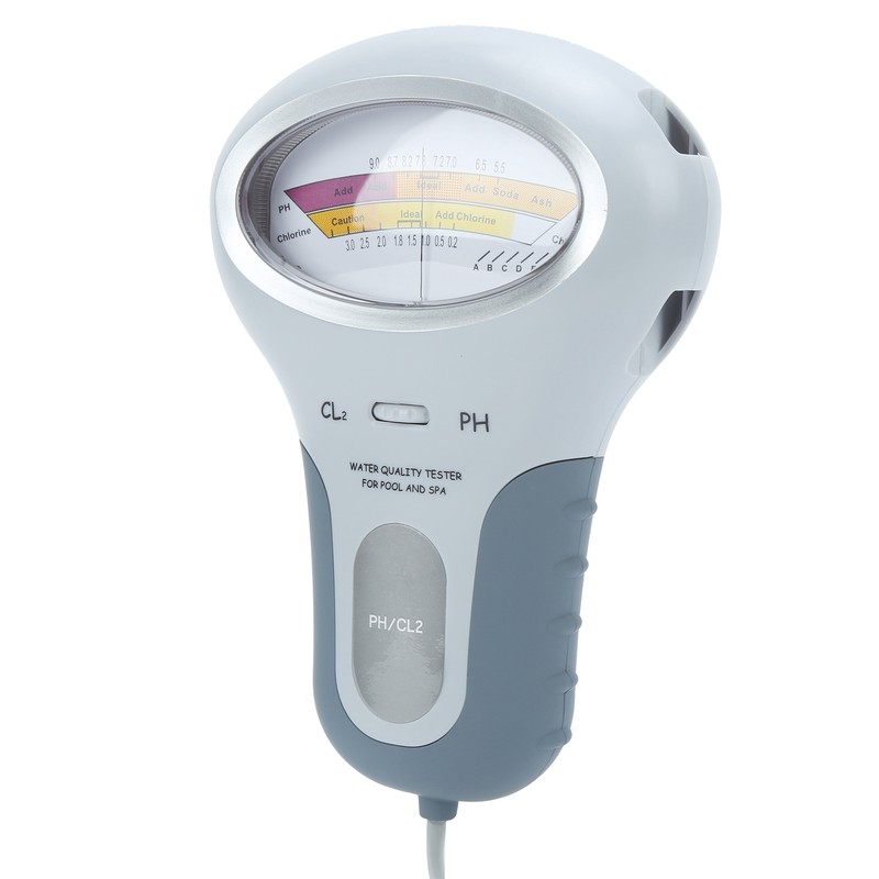 CL2 and PH Meter Swimming Pool Water Quality Testing Equipment
