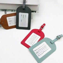 Name Tag for Travel, Golf, and Daycare Bags Name Tag Pink 5ea
