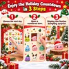 24-Day Christmas Dumpling Advent Calendar for Holiday Countdown – Festive