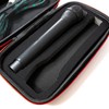 Fabricko Dual Wireless Microphone Travel Case, Hard EVA case, Protective,