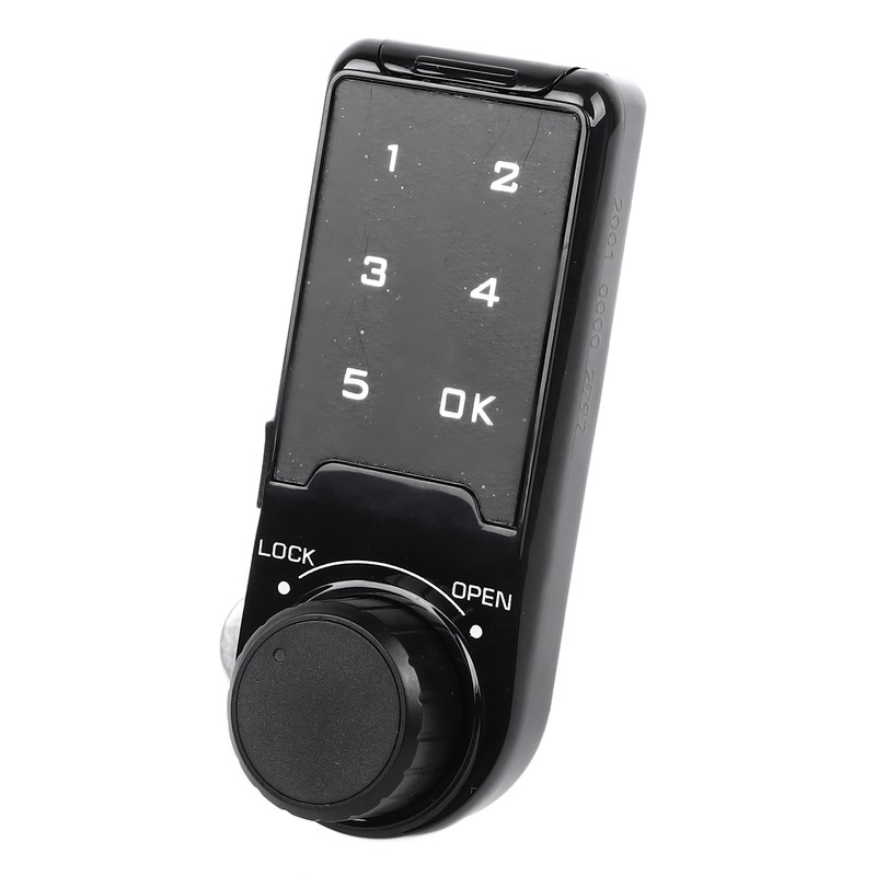 Touch Digital Password Keypad Cabinet Lock 20mm Black Electronic Anti