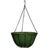 Karrma Ltd Jute Hanging Basket Liner - Green (16-Inch x