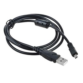 Digipartspower USB Power Charging Charger Data SYNC Cable Cord for Nikon Coolpix S3300 Camera