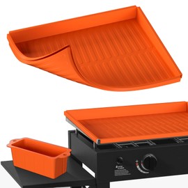 Blackstone Griddle Accessories,28 inch Blackstone Griddle Cover + Grease Cup Liner,Silicone Blackstone Griddle Mat Edge Protected Design,Protect Blackstone Griddle from Rodents,Rust,Leaves,Debris