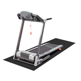 Treadmills Mat for Health & Fitness Exercise Equipment - Anti-Fatigue Elliptical, Bike, Jump Rope Mat, 6mm Thick, Used On Hard Floors and Carpet Protection 36"x60"
