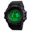 AOSLSI Watch Compass, Altimeter Barometer Thermometer Temperature, Pedometer, Military Army