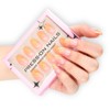 LBPEPAMZ 30Pcs Summer Press on Nails Short Almond Fake Nails
