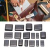 17 Pcs Oval Leather Punching Die Set Mold Cutting Kit