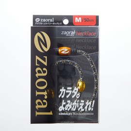 Zaoral ザオラル リカバリーネックレス ブラック ゴールド S N72822
