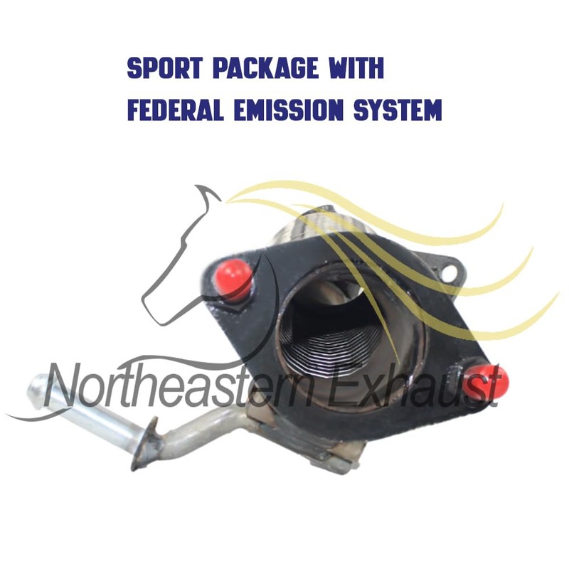 Northeastern Exhaust | Stainless Steel Exhaust Front Flex Pipe Compatible