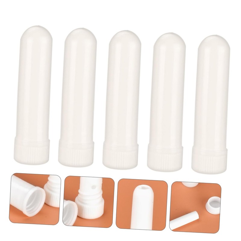 MERRYHAPY Tube Set 5pcs Aromatherapy Tubes Reusable for Essential Oil