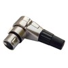 deetech Set of 2 WX5FS-1 XLR angled plug 90° female,