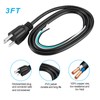 Garbage Disposal Air Switch Kit with Power Cord Kit, Sink
