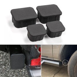 4PCS Crash Bar End Caps Front Axle Plug Waterproof Rubber Stopper Plugs Cover for Ford Bronco 2021 2022 2023 2024 2025 Exterior Accessories