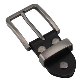 McFanBe 1.2"-1.5"(31-38mm) Belt Buckle Sturdy Replacement For Men Women (Black12, 33mm)