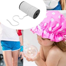 Heepdd Rubber Band, 8 mm wide, 100 yard of rubber band, highly stretchable spool of knit elastic, DIY Knitted Elastic cord, Clothing and Sewing Accessories