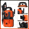PUREPLUS 2000 PSI Electric High Pressure Washer with Adjustable Nozzle