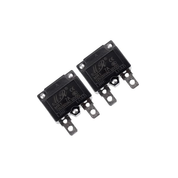 RKURCK RKURCK 7 Amps Thermal Circuit Breakers 125/250VAC 32VDC Automatic