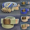 okuda-belt GI Belt, 1.3 inches (32 mm), Men's Belt, Cloth