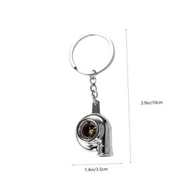NOLITOY 2pcs Silver Keychains Unique Car Key Pendant for Bag Phone and Decoration for Men Birthdays Valentine Day and More