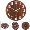 Wooden Luminous Wall Clock, Wall Clock, Silent, Automatic Glow in