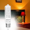 JD E11 120V 50 Watt Halogen Bulbs,Mini Candelabra Bulbs for
