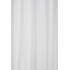 Croydex GP85115 Professional Plain White Water-Resistant Textile Shower Curtain 1800