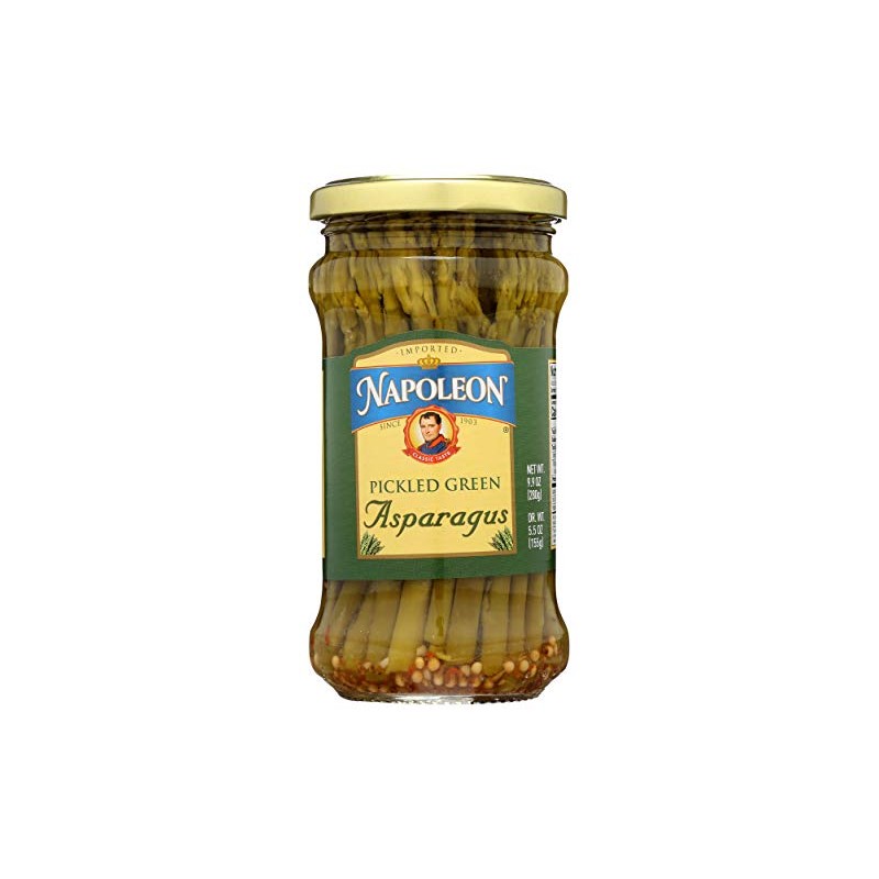 Napoleon Pickled Green Asparagus, 9.9 Oz (Pack of 6)